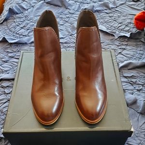 Leather booties. Brand new. Size 8.